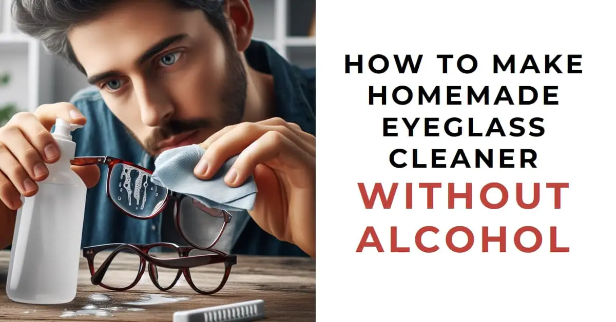 How to Make Homemade Eyeglass Cleaner without Alcohol